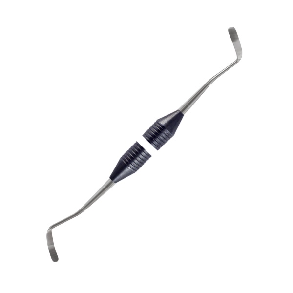 03-15 Гладилка мини двусторонняя изогнутая